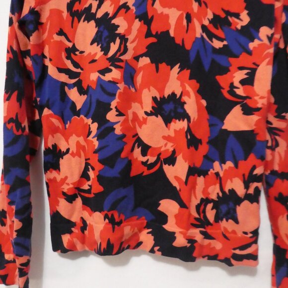 TOMMY HILFIGER | medium | Vibrant Floral Pattern Lightweight Cardigan - Picture 14 of 15